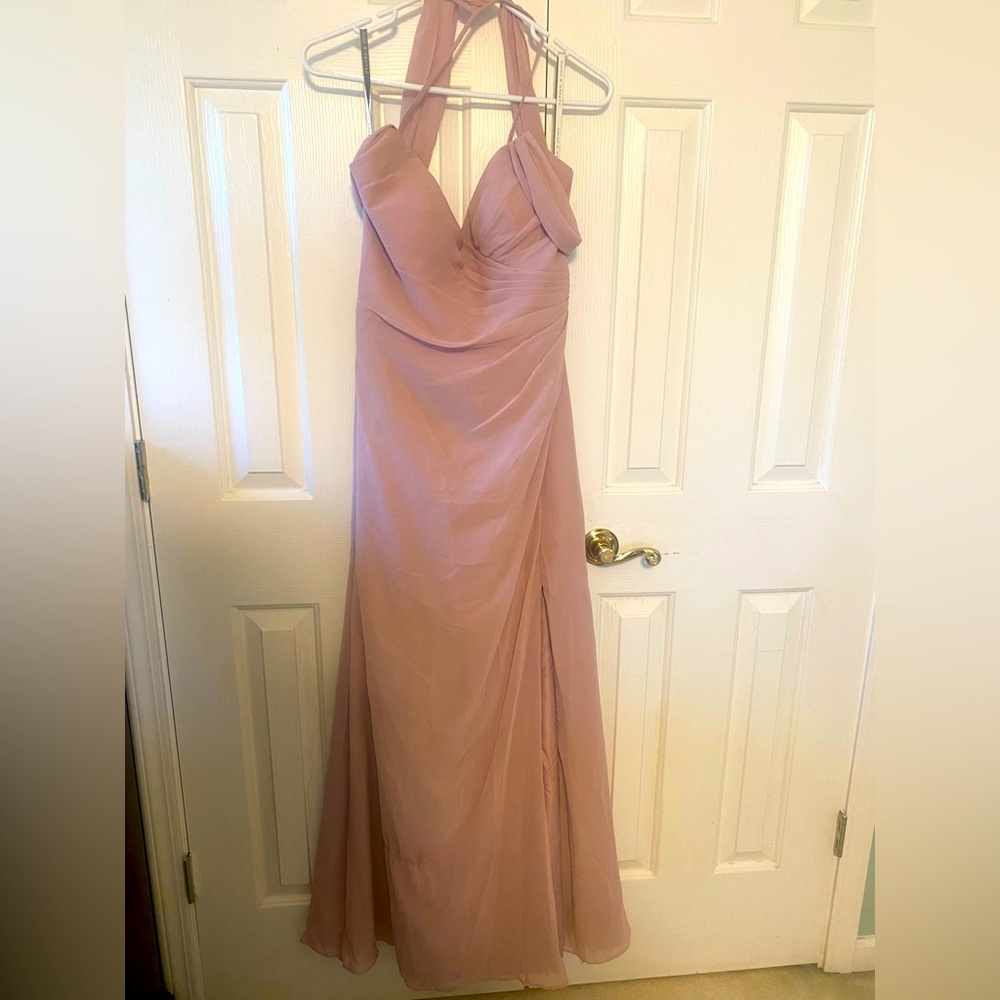 Gather & Gown Pale Pink Bridesmaid or Prom Dress